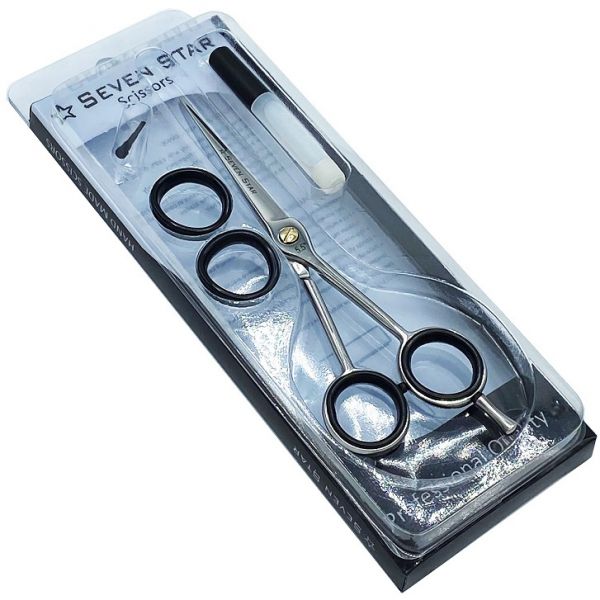 SEVEN STAR Hairdressing scissors 5.5" silver